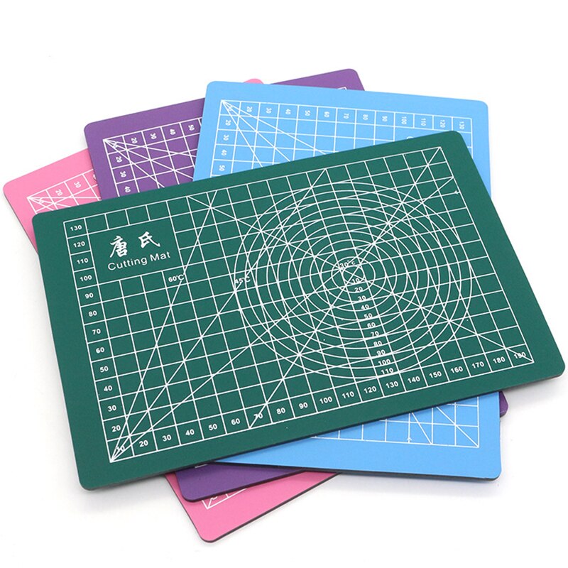 Tapete de corte para manualidades de PVC, tabla de corte para grabado de cuero, almohadilla suave, banco de trabajo, Patchwork, costura Manual, cuchillo DIY, A3/A4/A5