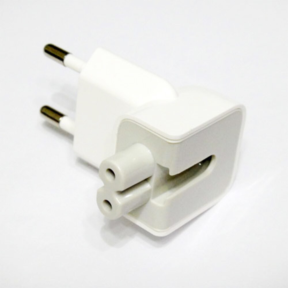 Lyball eu-converter, reisstekker, oplader, afneembare ac-connector, elektrische eendenkop voor apple ipad iphone macbook