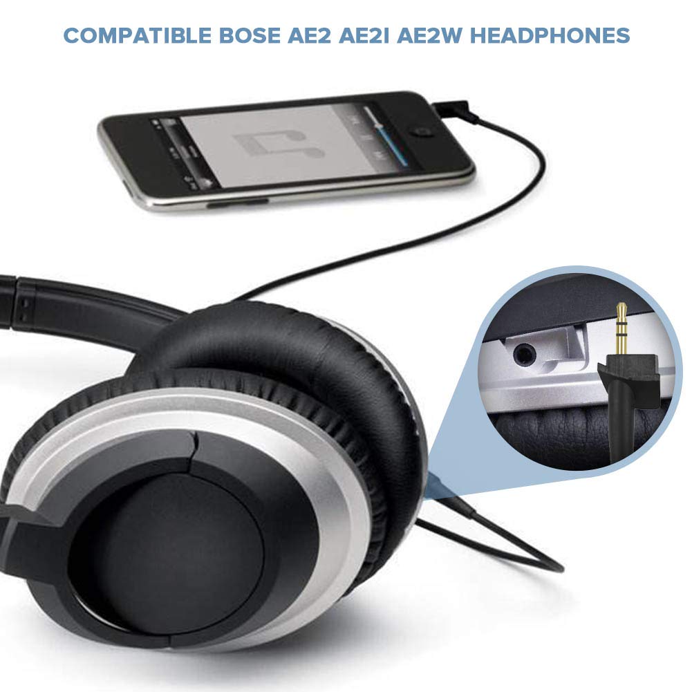 Ofc Vervanging Stereo Audio Kabel Extension Muziek Cord Draad Voor Bose Soundlink AE2 AE2i AE2w Rond Ear Hoofdtelefoon Headsets