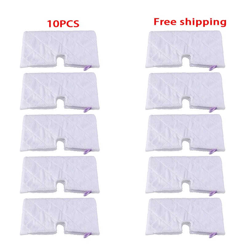 10PCS Washable Microfiber Steam Mop Pads for Shark S3550/S3901/S3601/S3501 Series Steam Cleaner Parts