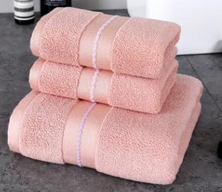 Stor strandhandduk frotté 3 st / set handdukar broderade för bad dusch hotell 100%  bomull mjukt badrum ansiktshandduk: 7