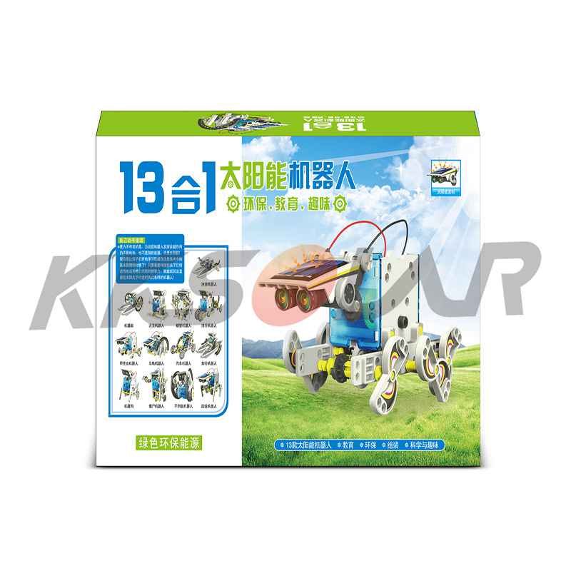 Zonne-energie Robot Kits 13 In 1 Solar Diy Educatieve Speelgoed Voor Kinderen