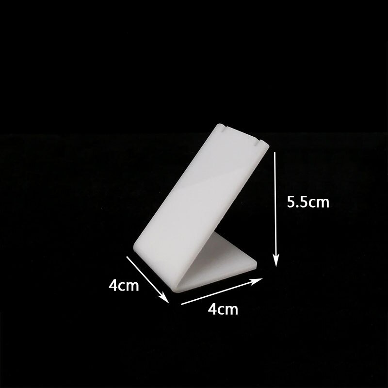 Acryl kettinghouder, sieraden displaystandaard, hanger, sieraden displaystandaard, sieraden fotografie rekwisieten: Wit een