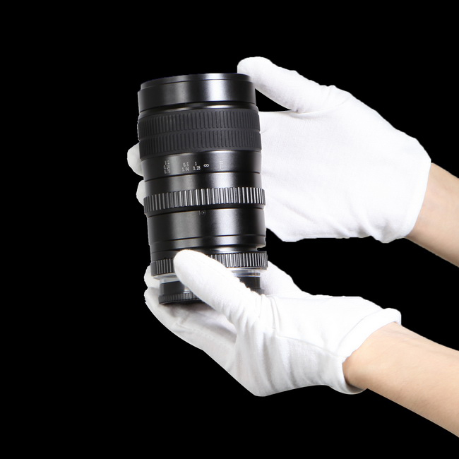 Guantes Blancos para fotografía, antihuellas dactilares, accesorios de estudio de fotografía, 1 par