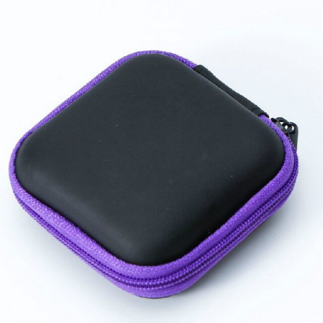 Słuchawki etui na uchwyt przechowywanie przenoszenie twarde etui na słuchawki akcesoria do słuchawek słuchawki douszne karta pamięci kabel USB: 179