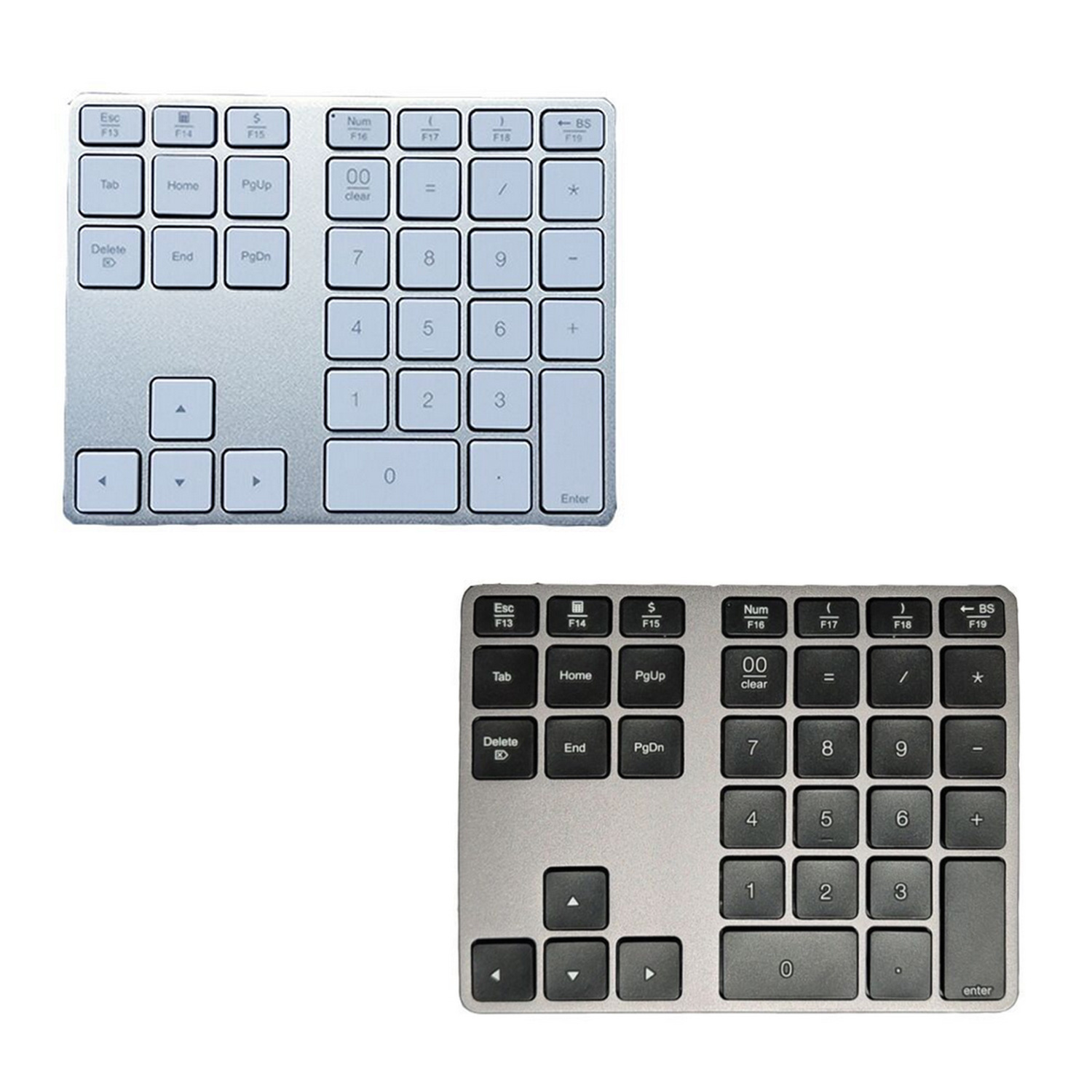 Jelly Kam Bluetooth-Compati Numeriek Toetsenbord Draadloze Oplaadbare Nummer Pads Digitale Toetsenbord Voor Tablet Laptop Accounting