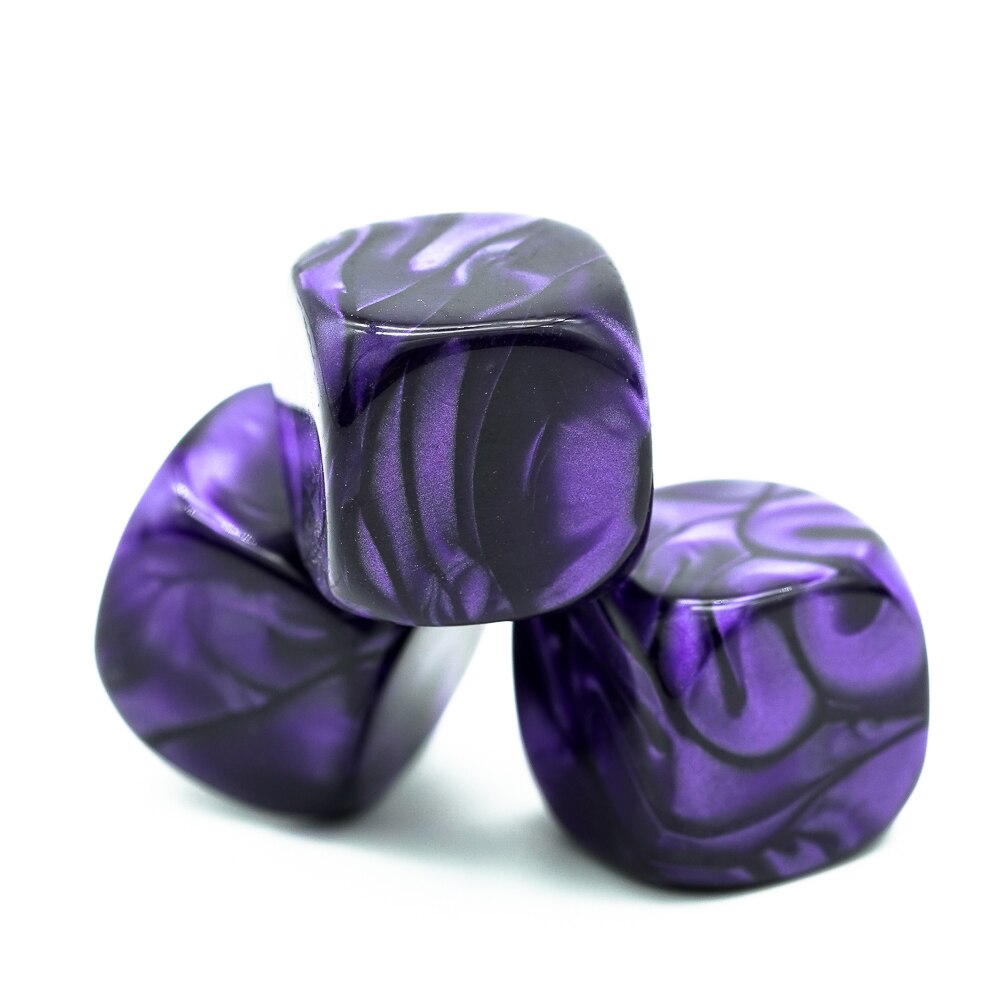 10 pièces dés vierges 16mm dés Standard 6 dés pour jeux de société bricolage dés Cubes d'enseignement