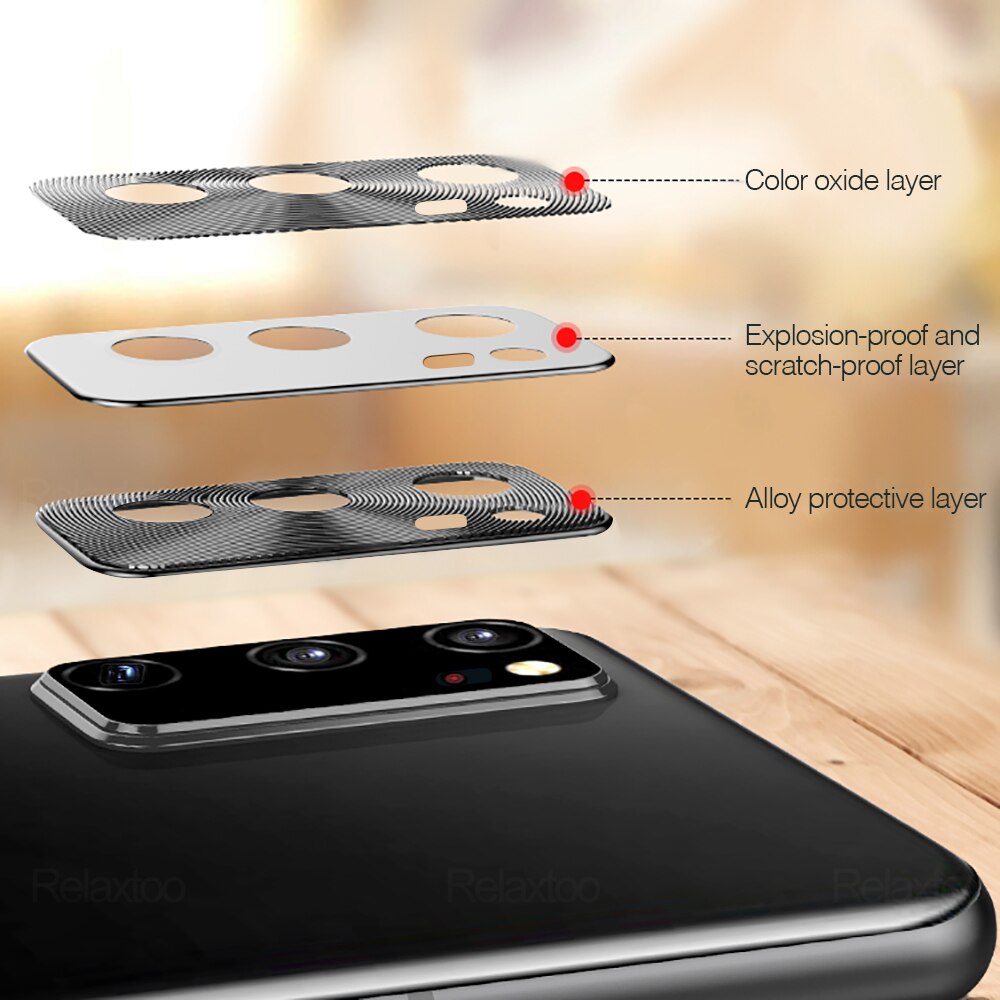 Osłona kamery na gelaxi nie 20 ultra obudowa metalowa osłona pierścienia ochronnego do samsung galaxy not20 note20 uwaga 20 ultra okładka
