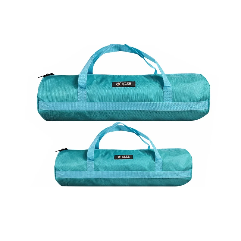 Multifunctional hand-rolled tool bag, oxford canvas, waterproof, wear-resistant, tool repair storage, large capacity, electrician's bag
