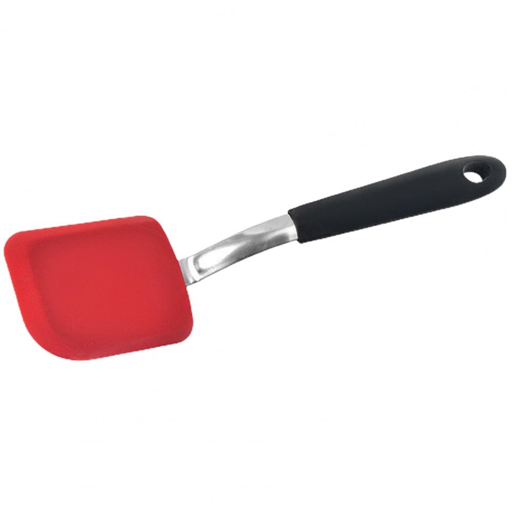 Useful Dishwasher Safe Cooking Shovel Comfortable Kitchen Spatula Shovel High Temperature Resistance for Restaurant: Red