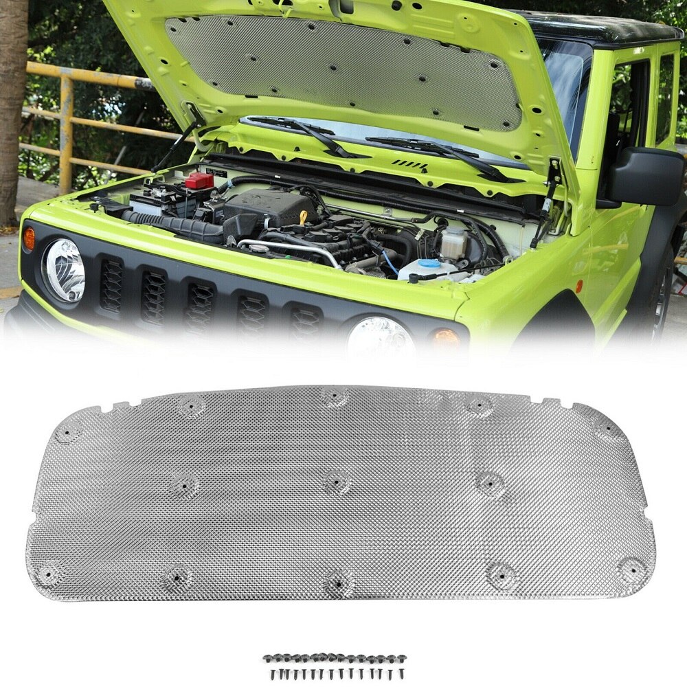 Sound Heat Insulation Cotton Car Engine Hood Heat Insulation Sound Deadener Pad Mat For Suzuki Jimny JB64 JB74 + Accessories