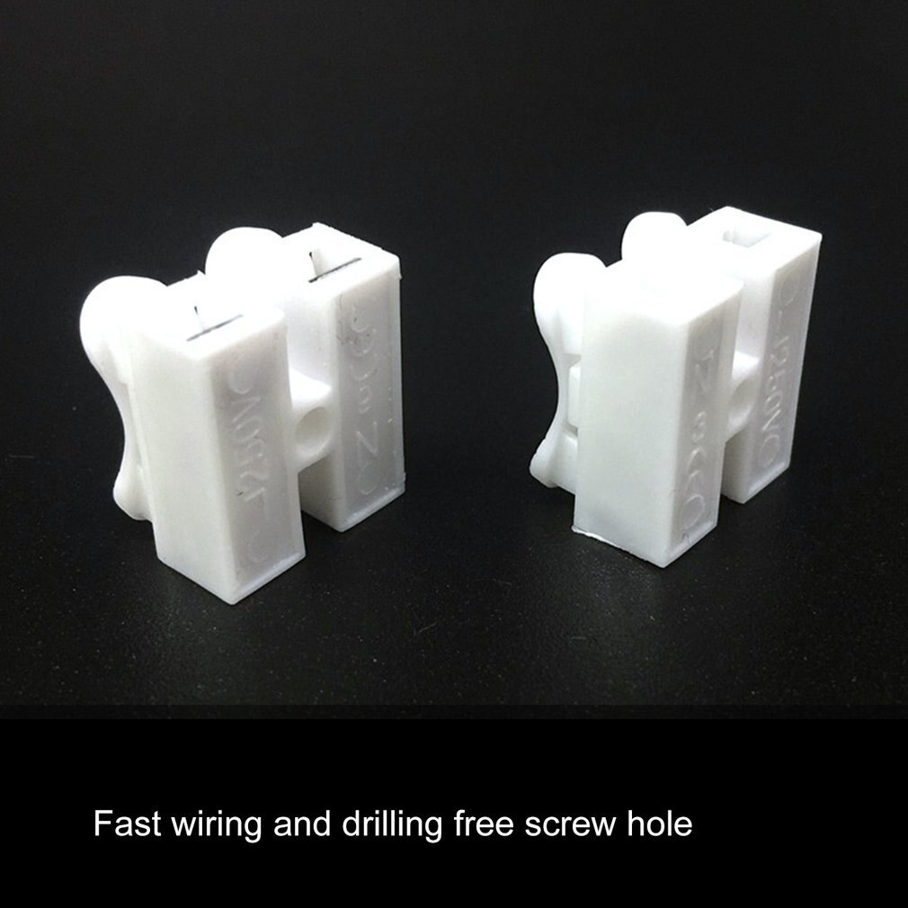 Push Type Fast Connection Terminals Fast Wiring Connector Retardant Fast Binding Posts Self-locking Quick Wiring Connector