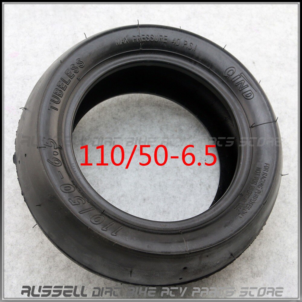 40PSI Highway Slick 110/50-6.5 Tubeless Tyre Tire for SUPER Scooter Mini MOTO Pocket Bike 38/47/49/50CC MTA1, MTA2,MTA4