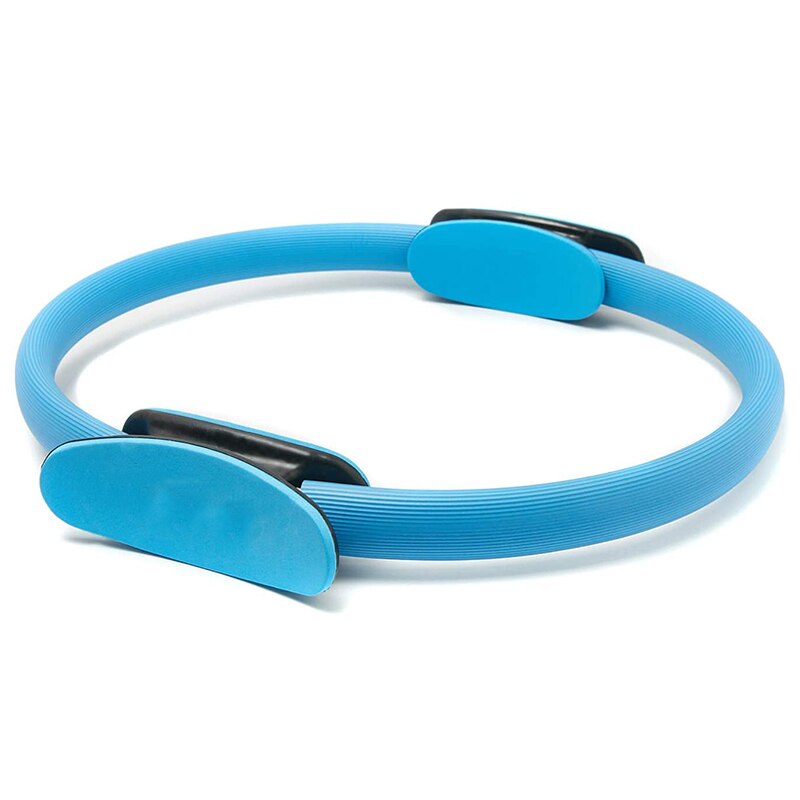 Yoga Pilates anneau magique enveloppement minceur musculation formation robuste PP + NBR matériel Yoga cercle: Blue