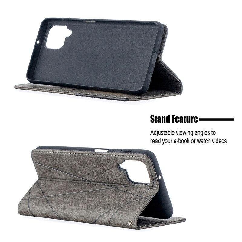 Coque à rabat en cuir avec porte-monnaie, étui pour Samsung Galaxy M12 M12 M127 SM-M127F