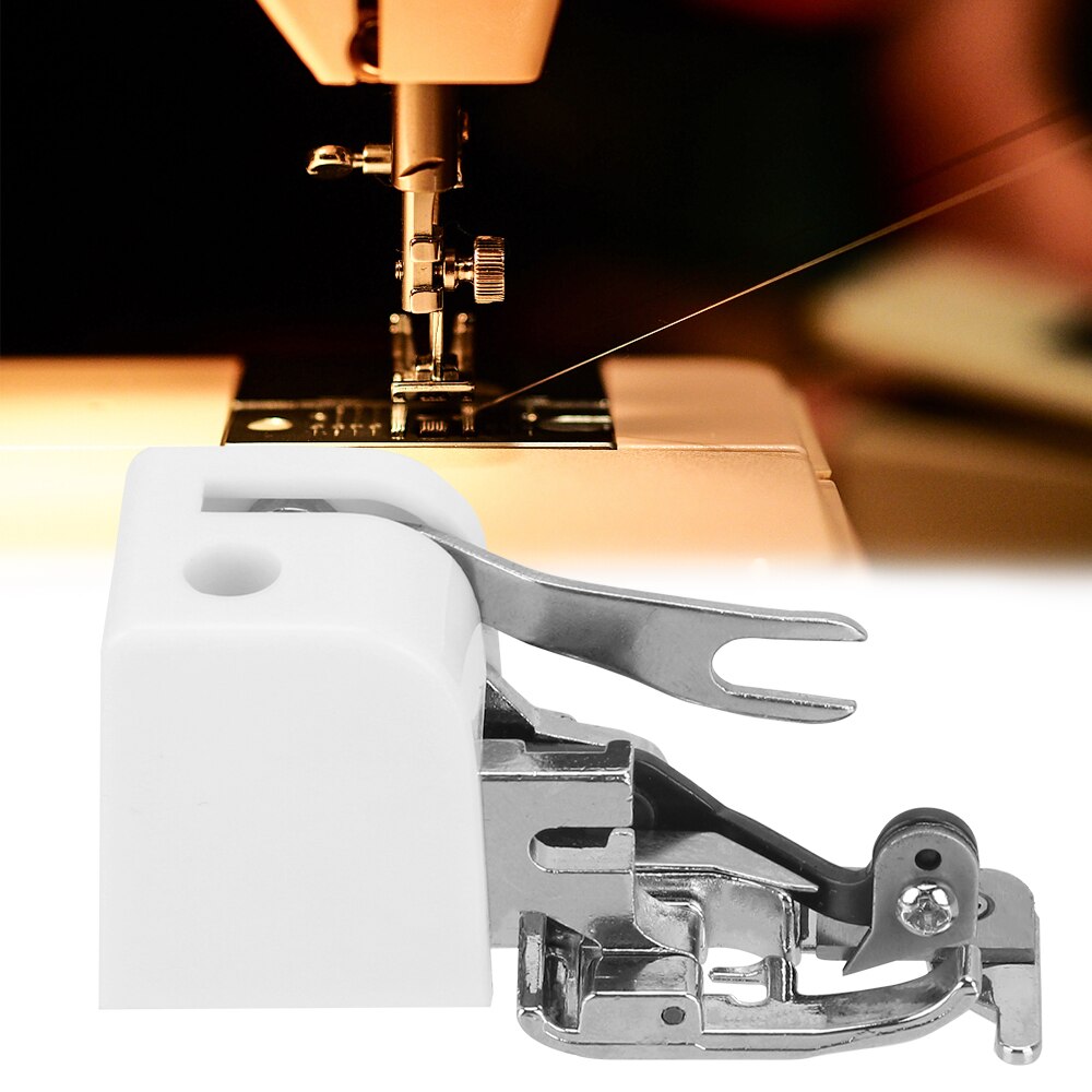 Prensatelas para máquina de coser, prensatelas con cortador lateral, prensatelas doméstica para manos, piezas Overlock para máquinas de coser Brother/Singer
