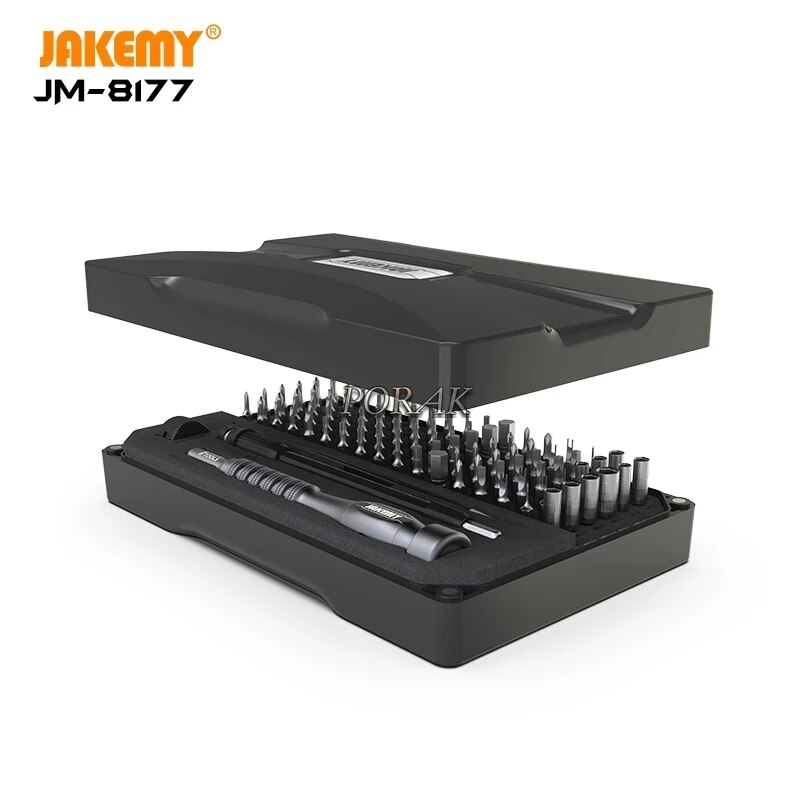 Jakemy JM-8177 Draagbare Mini Precisie Schroevendraaier Tool Set Voor Mobiele Telefoon Computer Lenzenvloeistof Thuis Diy Reparatie