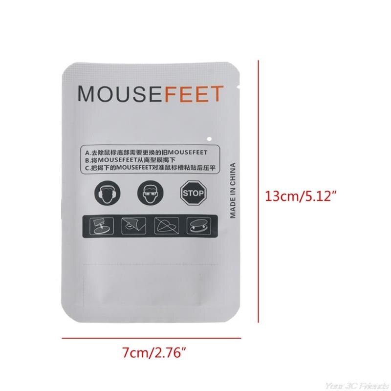 1 set/pack Mouse Skates Mouse Feet For Razer Basilisk Ultimate Mouse Glides Curve Edge AR09 22