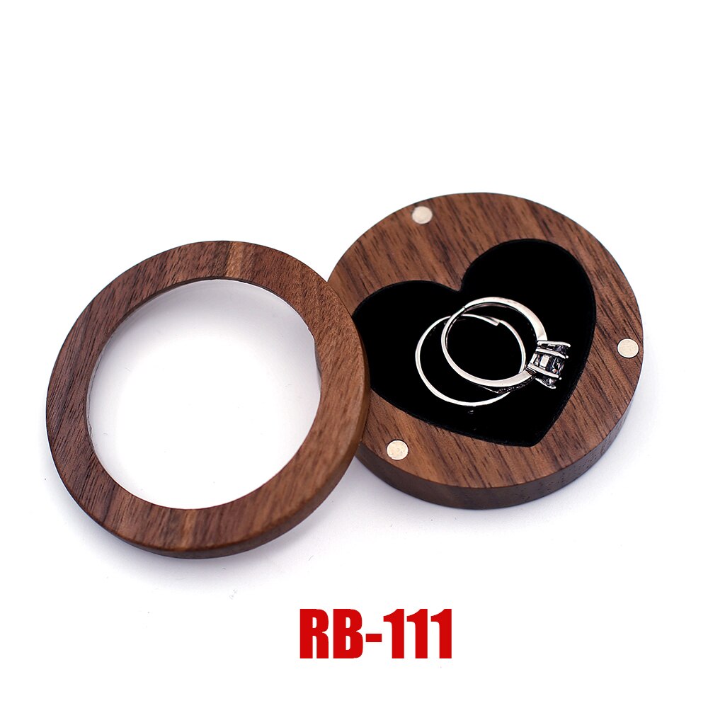 Rustic Wooden Ring Box Custom Wedding Proposal Ring Bearer Box Engraved Wedding Ring Holder, Jewerly Box name: RB111