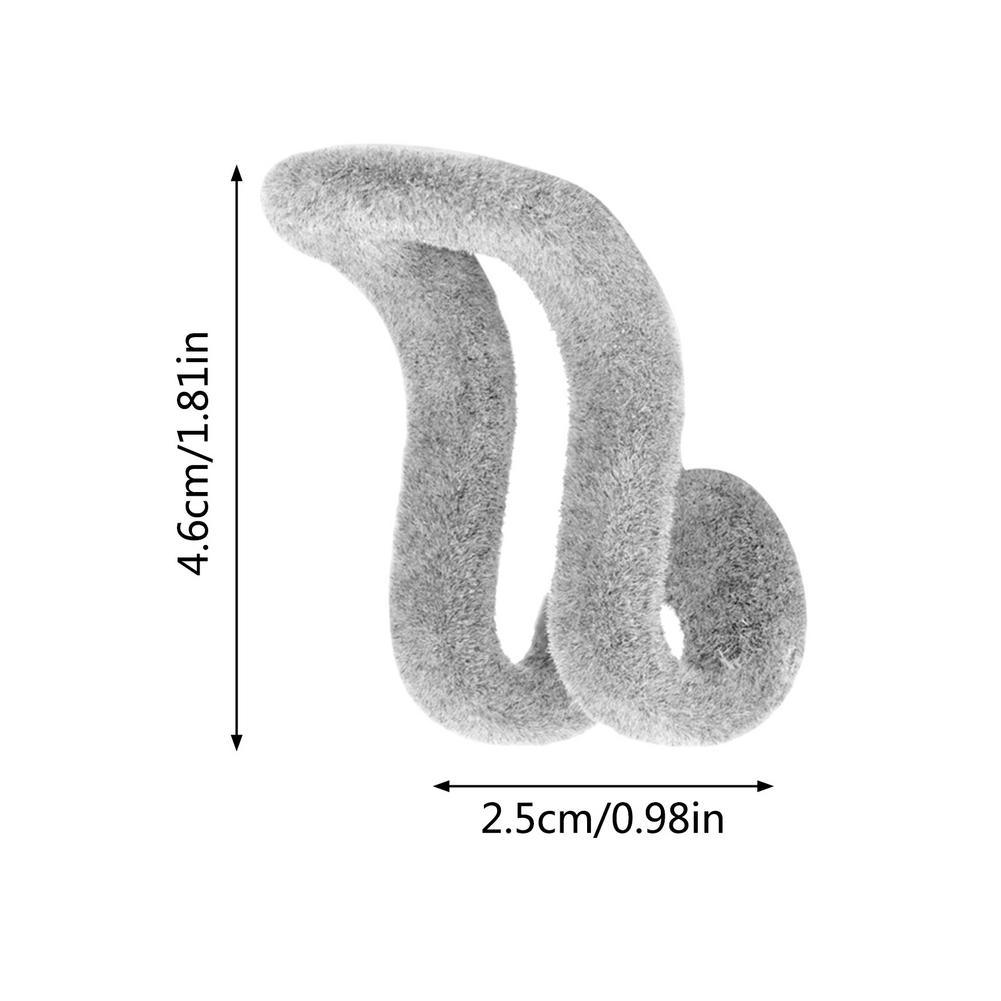 10PCS/Lot Cloth Hanger Hook Mini Flocking Clothes Hanger Easy Hook Closet Organizer Holder Save Space Non Slip Flocking Hanger