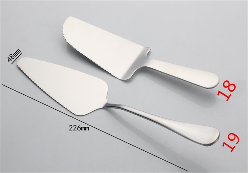 1pcs Western food stainless steel cutlery set dinner fork knife spoon flatware sets tableware dinnerware kitchen Steak Knives: kind 19