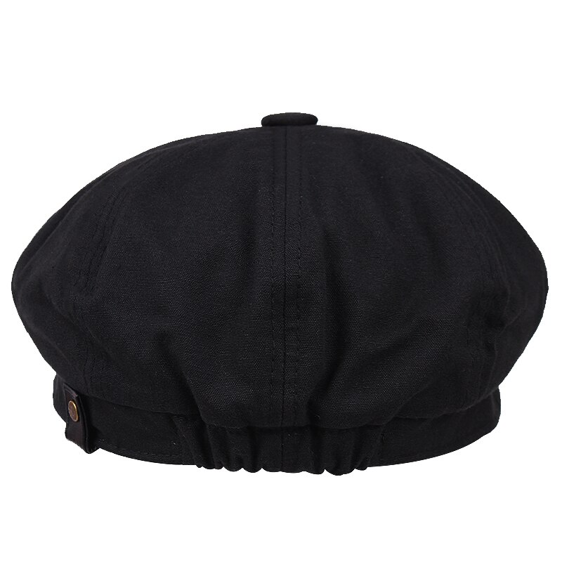 Boina de algodón para hombre y mujer, gorro de retro salvaje, informal, octogonal, pintor, novedad de verano gorras hombre boina hombre sombreros de mujer
