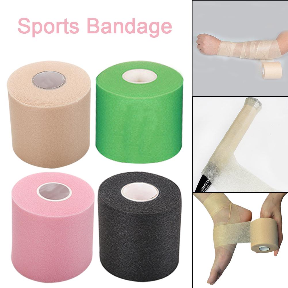 7cm * 27,5 m vendaje de espuma de PU vendaje elástico adhesivo venda de vendaje muscular deportes Underwrap suministros de cinta de Entrenamiento Atlético