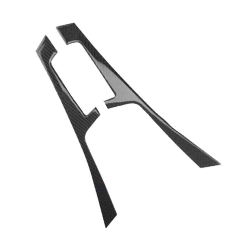 Carbon Fiber Interior Center Control Cover Trim for Infiniti Q50 Q60 14