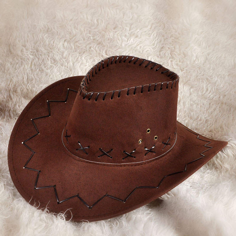 Wild West Fancy Cowgirl Cowboy Hats Western Headwear Cap