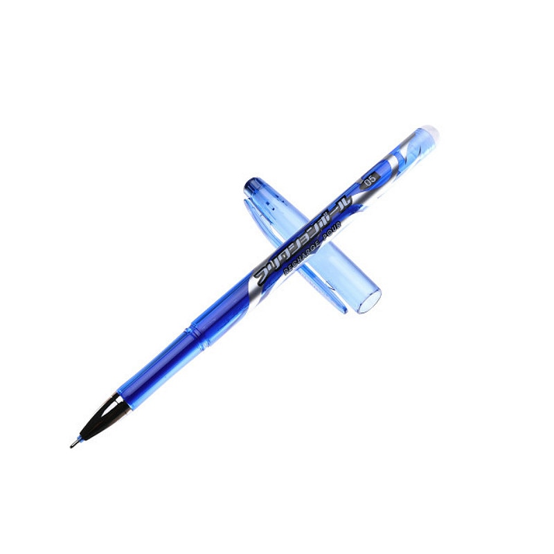 1pcs Blauw Uitwisbare Pen Goocheltrucs Herschrijven de Lettertype Verdwijnen Magic Pen, Verwarming Lettertypen Verdwijnen Gekleurde Kleur Speelgoed