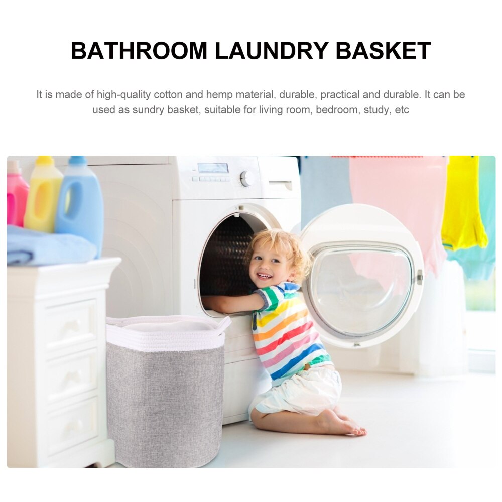 Laundry Storage Basket Practical Sundries Organizer Dirty Clothes Container