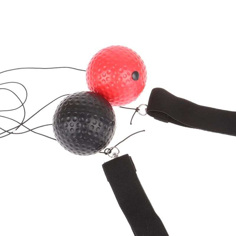 PU Ball Kopf-montiert Geschwindigkeit Ball Boxen Magie Ball Kampf Ball Stirnband Für Reflex Reaktion Geschwindigkeit Ausbildung in Boxen stanzen