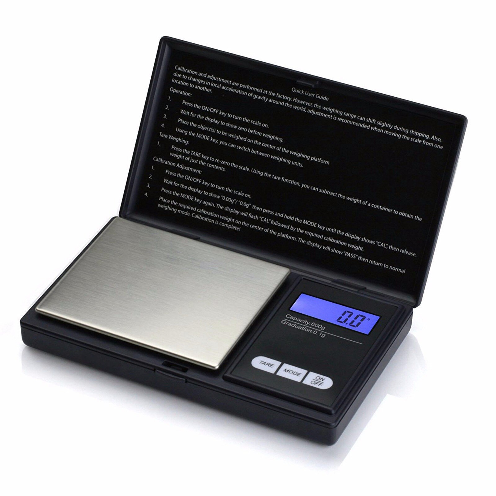 200/0.01G 500/0.01G Lcd Digital Pocket Scale Sieraden Goud Gram Weegschaal Weegschaal Meetinstrumenten Keuken Weegschalen Mini