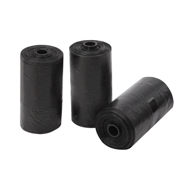 40 Rolls Pet Kak Tassen Hond Kat Afval Pick Up Clean Bag Huisdieren Levert Zwart AI88