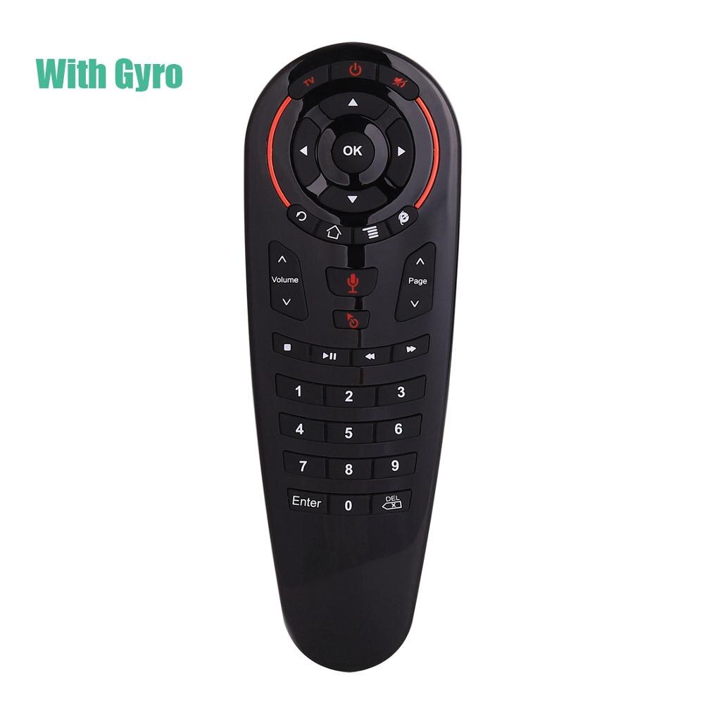 G10/G20/G30 Voice Remote Control 2.4G Wireless Air Mouse Microphone Gyroscope IR Learning For H96MAX tv box android vs g50S: G30S