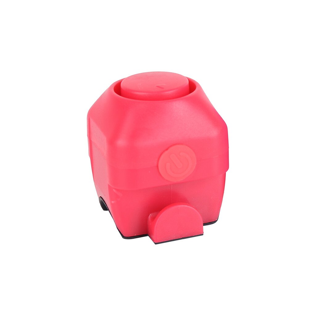 Cycling Bike Electrical Horn Waterproof Bicycle Handlebar Bell Loudly Outdoor Durable Portable Bike accessories: Red