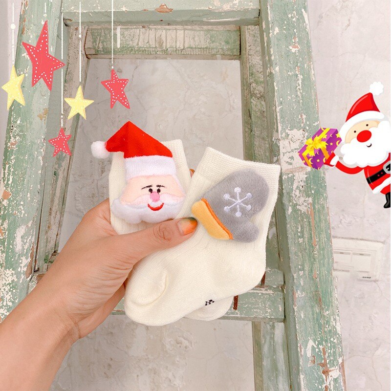 Christmas Newborn Baby Boys Girls Cute Christmas Three-dimensional Hat Decoration Casual Soft Comfortable Cot: D