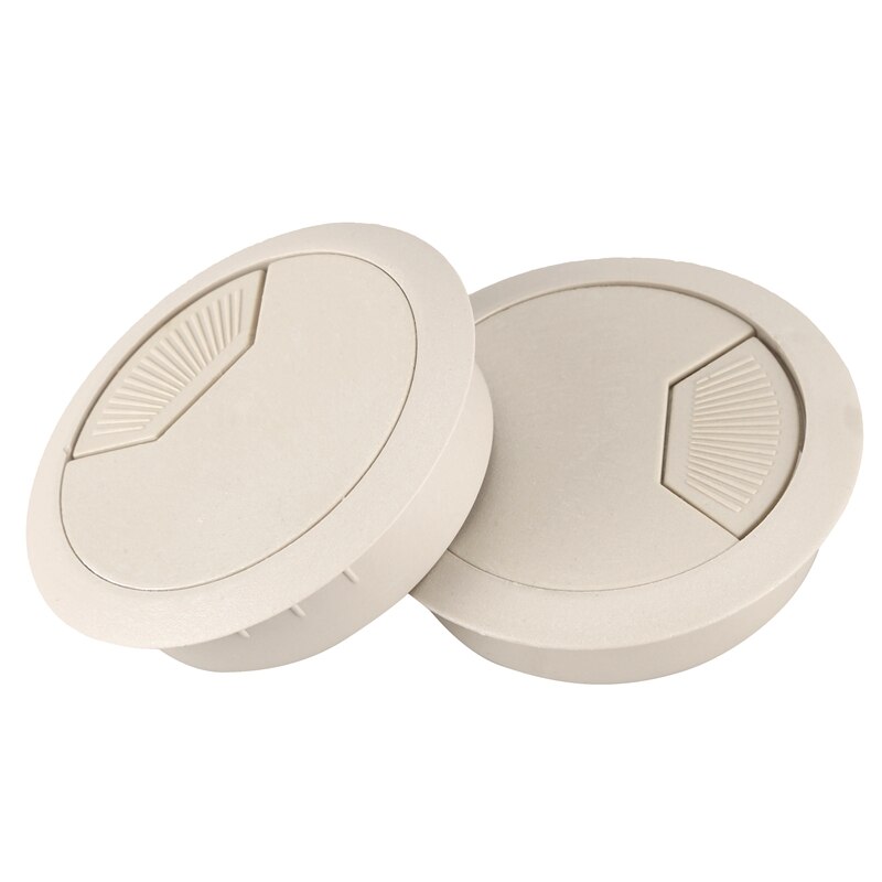 5 pieces Plastic cable gland for Computer table, cover for 50mm wire hole