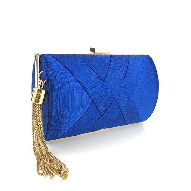 Metalen kwastje dames clutch tas breipatroon avondtas ketting handtas klassieke kleine bruiloft portemonnee  zd1190