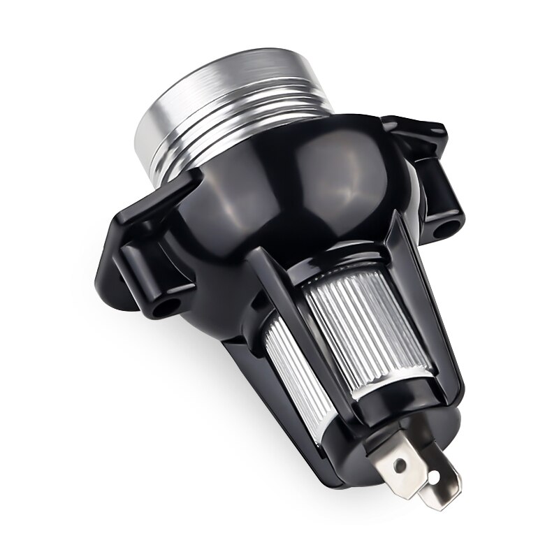2 st bil angel eyes halo ringljus canbus 6w 12v vita röda blå angel eyes strålkastare för bmw  e90 e91 3 serie 325i 328i 335i