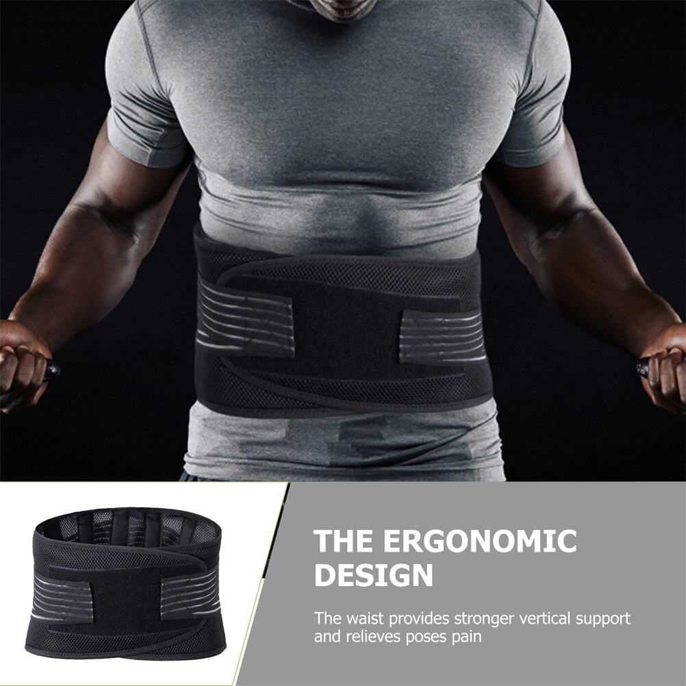 Cinturón de Fitness , faja Lumbar protectora para la cintura, para deportes