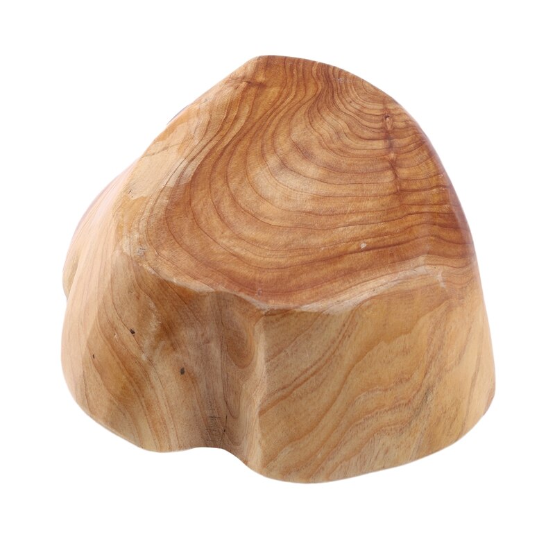 Huishoudelijke Fruit Kom Houten Snoep Schotel Fruitschaal Houtsnijwerk Wortel Fruitschaal Hout 20-24 Cm Cnim