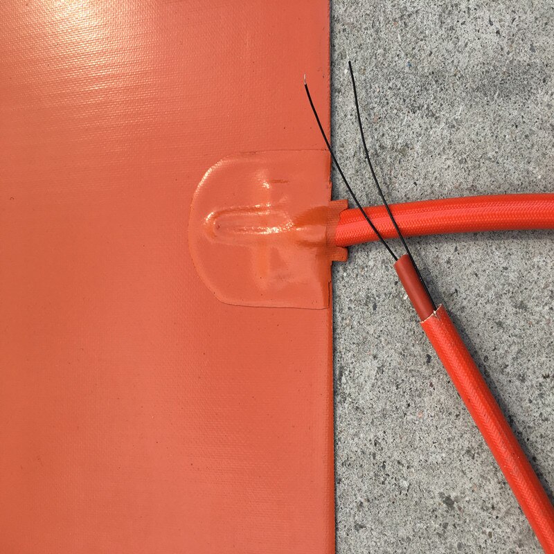 200x200MM 24V 200W W/PSA NTC 100K Thermistor 24v 3D Printer Heater Bed