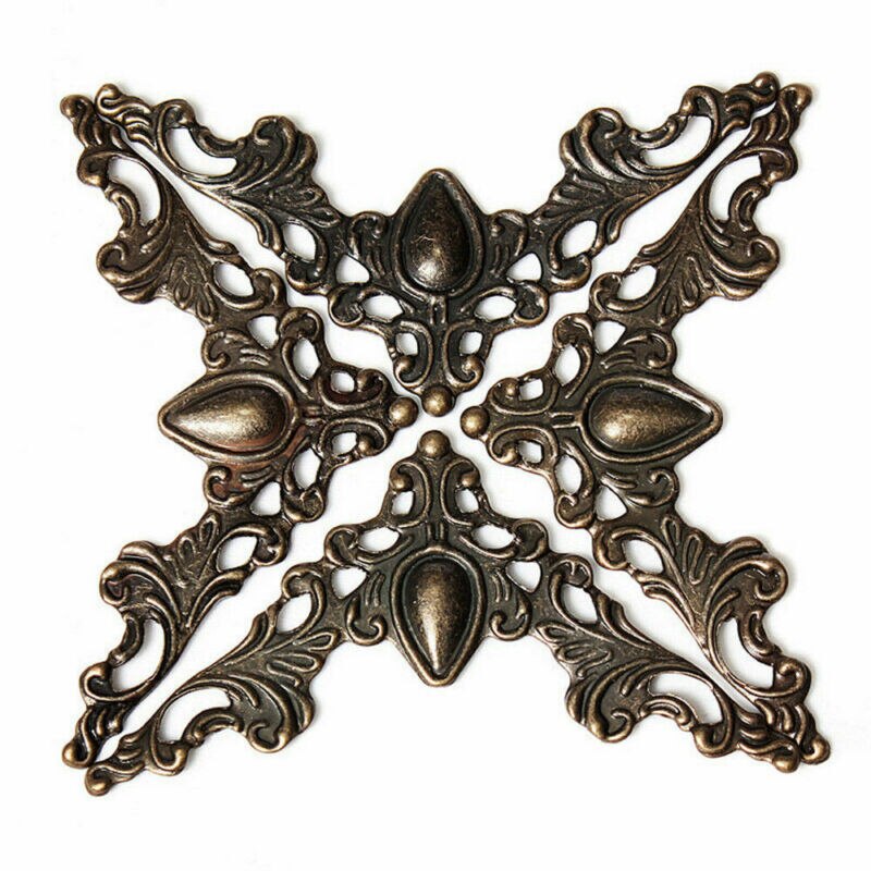 12 PCS metal corner bracket gold copper copper 42mm corner bracket photo frame furniture protector decoration