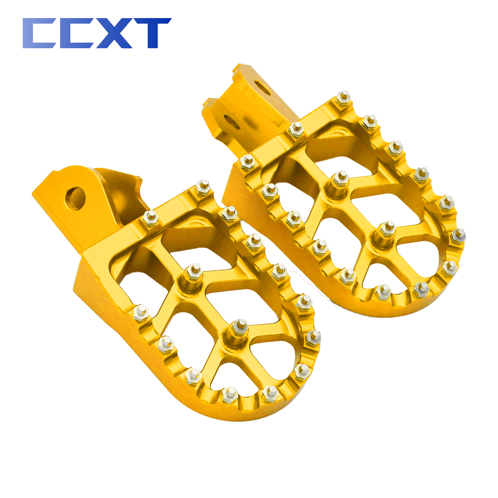 Estribos CNC para bicicleta eléctrica, estriberas de apoyo, soporte para sur-ron sur ron surron Light Bee X & S, piezas eléctricas para Motocross: Castaño