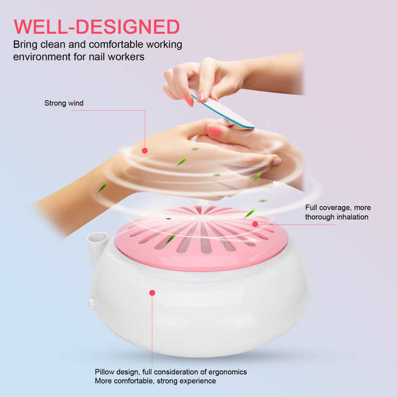 Nagel Stofafscheider Elektrische Nail Dust Cleaner... – Vicedeal