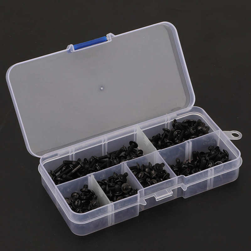 M3 Cross Round Head Screws Carbon Steel Screw Screw Assortment Set Washer Set Screw