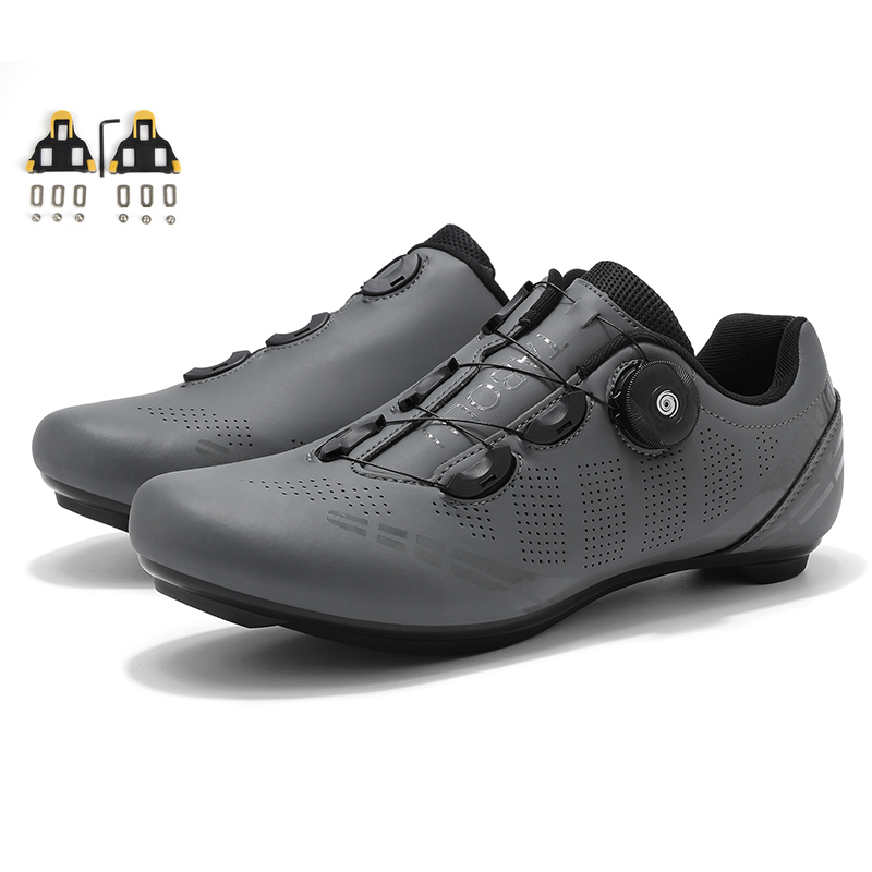 Fietsschoenen Racefiets Schoen Mountainbiken Sneaker Mtb Mannen spd Speed Schoenplaten Schoen Platte Pedaal Fiets Licht Racing schoenen vrouwen: Beige / 44