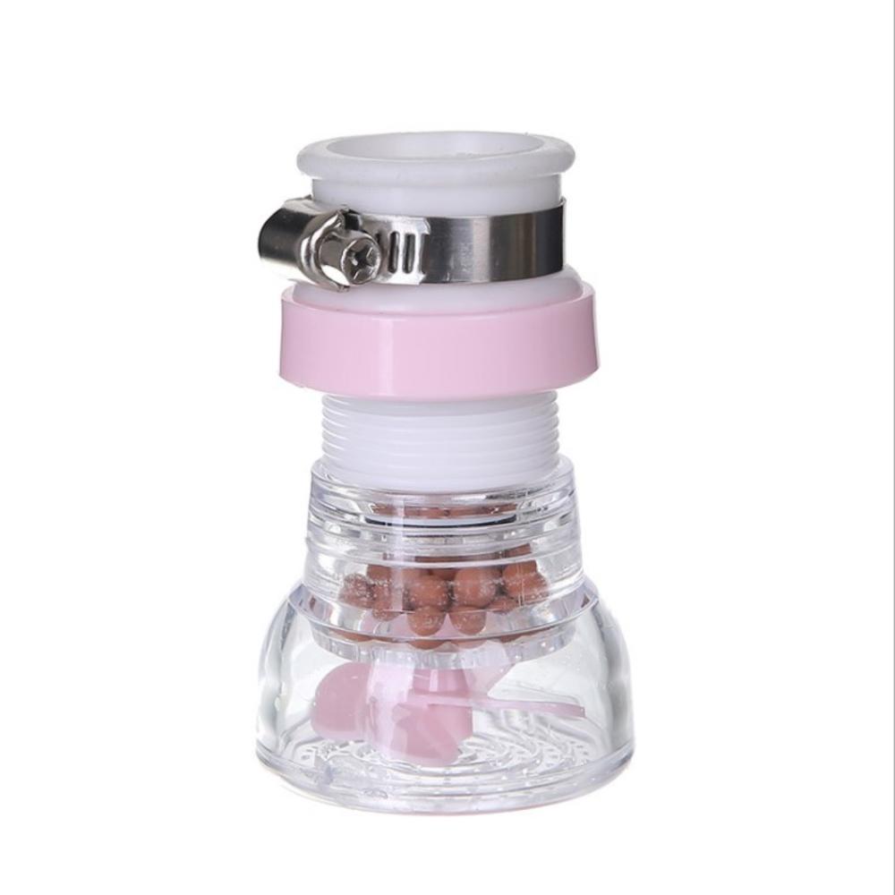 Purificador de agua retráctil giratorio de ducha de agua para ahorro de agua para el hogar con compartimento de piedra Maifan con filtro de presión Sp