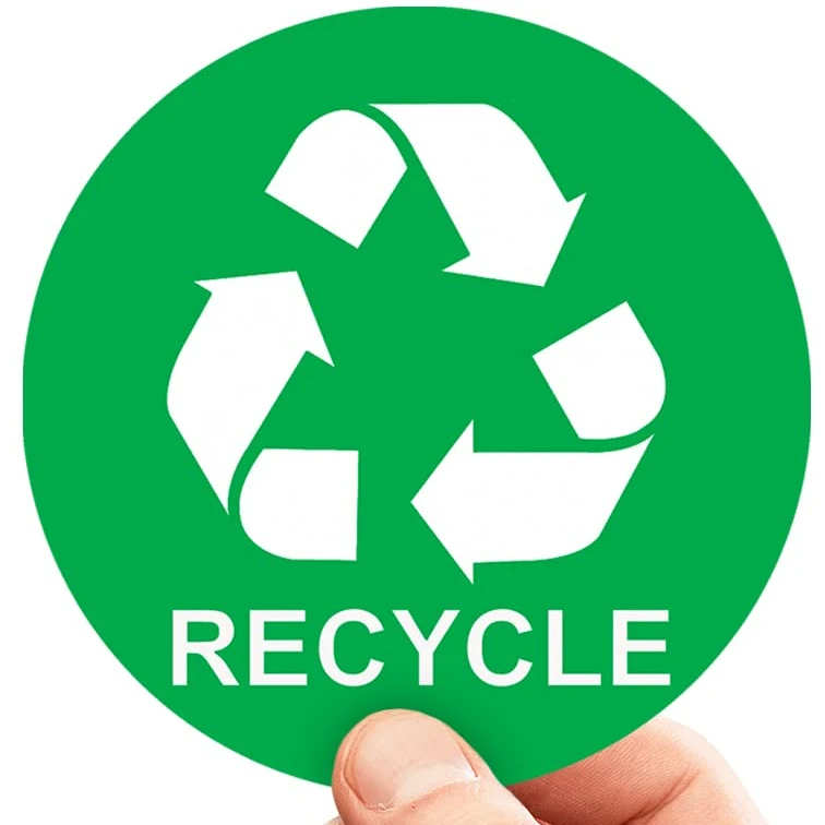 Garbage Bin Stickers, Waterproof Recycling Bin, Independent Garbage Bin, Car Garbage Bin, Kitchen Accessories: Gold